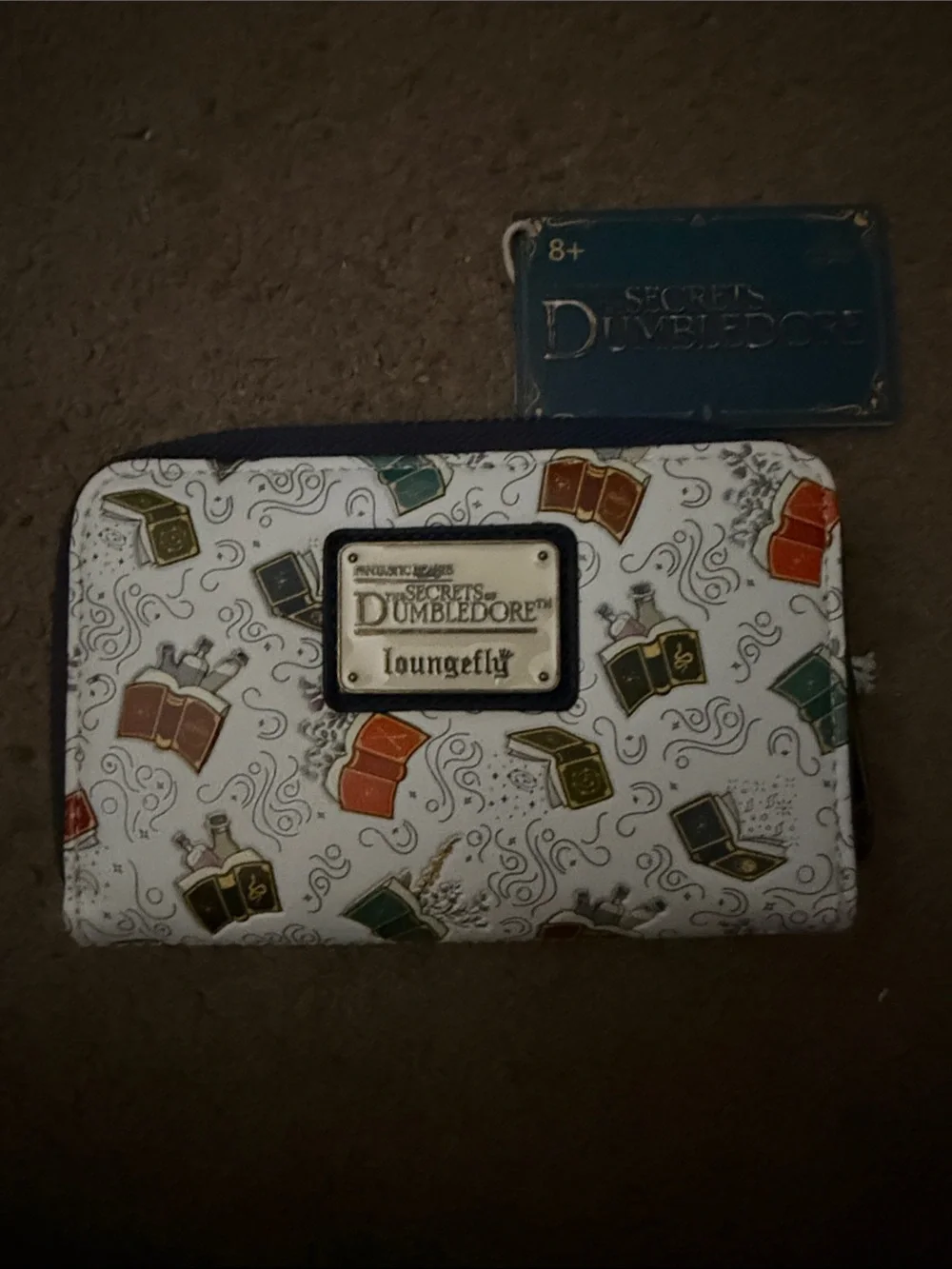 Loungefly Secrets of Dumbledore White Multi-Color Tablet Sleeve
